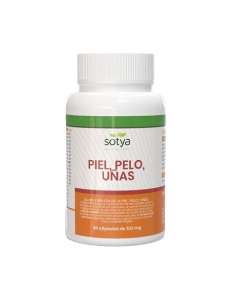 Piel, Pelo y Uñas 60 cápsulas (522mg) Sotya