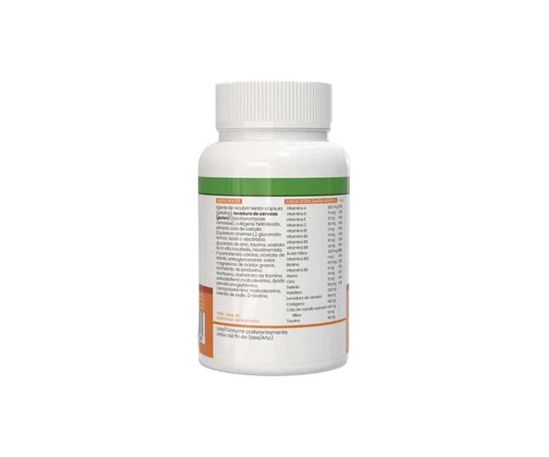 Piel, Pelo y Uñas 60 cápsulas (522mg) Sotya