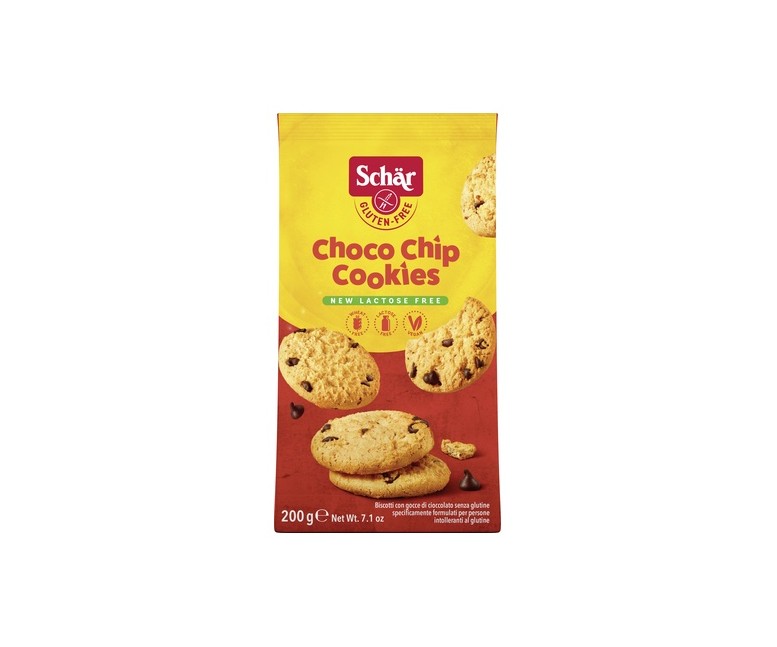 Galletas choco chip sin gluten 200 g Schär