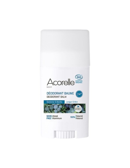 Desodorante bálsamo enebro y menta 40 g Acorelle