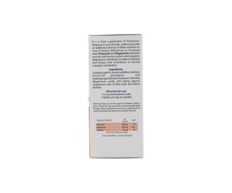 Multi complex potasio-magnesio 90 comprimidos ESI