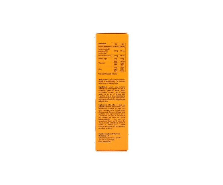 Cúrcumax complex 30 cápsulas de 10000mg Dietmed