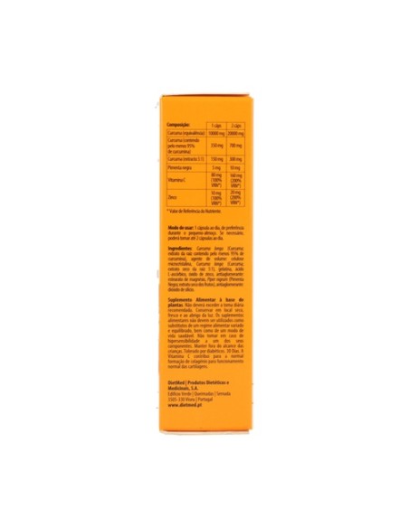 Cúrcumax complex 30 cápsulas de 10000mg Dietmed