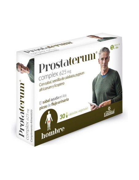 Prostaterum Complex 625 mg 30 cápsulas vegetales Nature essential