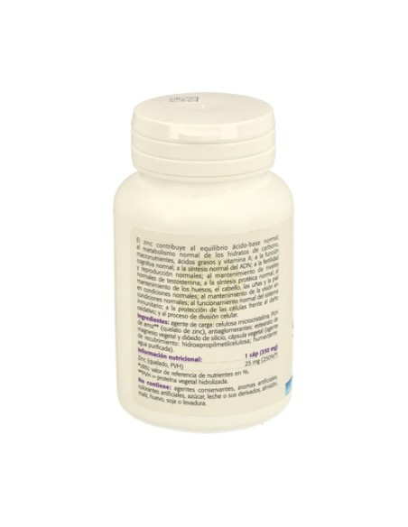 Zinc Pvh Quelado 100 comprimidos de 250 mg Sura Vitasan