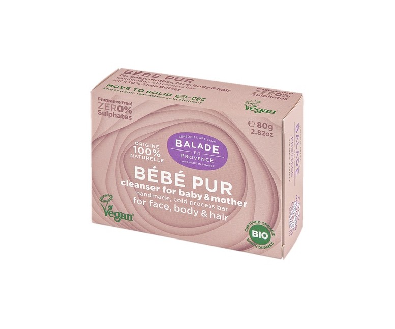 Jabón Sólido para Bebé 80 g Balade en Provence