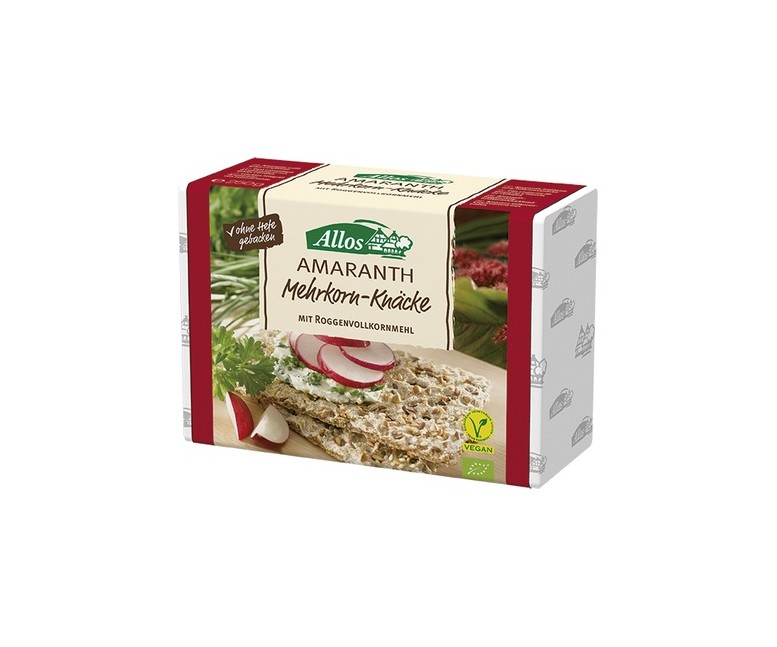 Pan Crujiente de Amaranto Multicereales Bio 250 g Allos