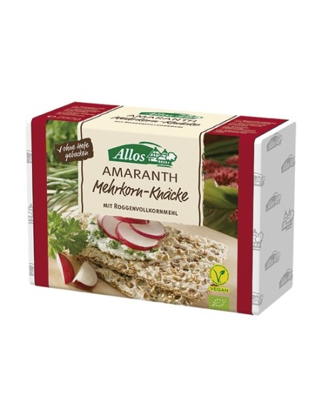 Pan Crujiente de Amaranto Multicereales Bio 250 g Allos