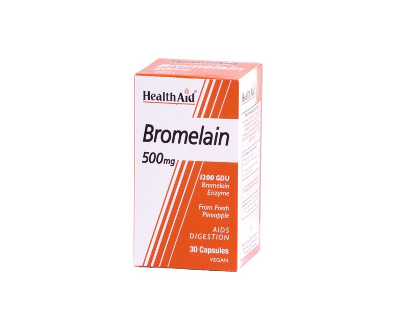 Bromelina 30 cápsulas Health Aid