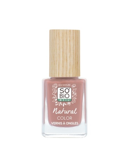 Esmalte uñas 45 rose pivoine 11 ml (Rosa) So'Bio