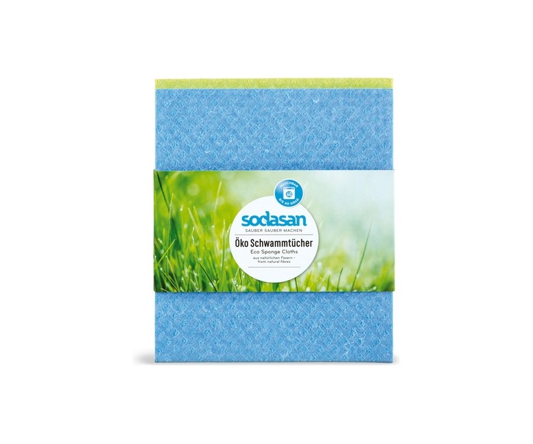 Paños de esponja eco 2 unidades Sodasan