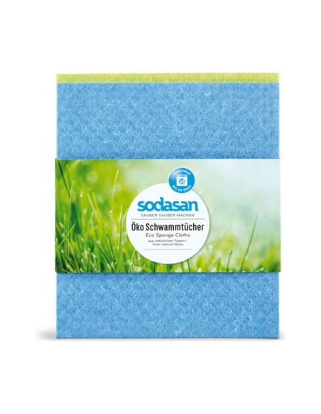 Paños de esponja eco 2 unidades Sodasan