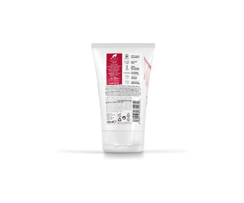 Organic Crema para Manos y Uñas de Rosas 125 ml de crema Dr. Organic