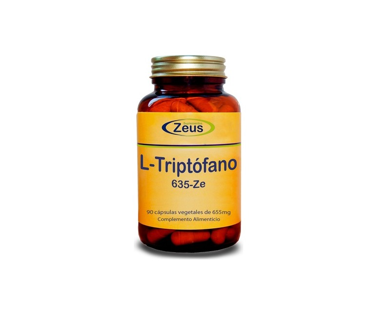L-Triptófano 90 cápsulas vegetales de 655mg Zeus