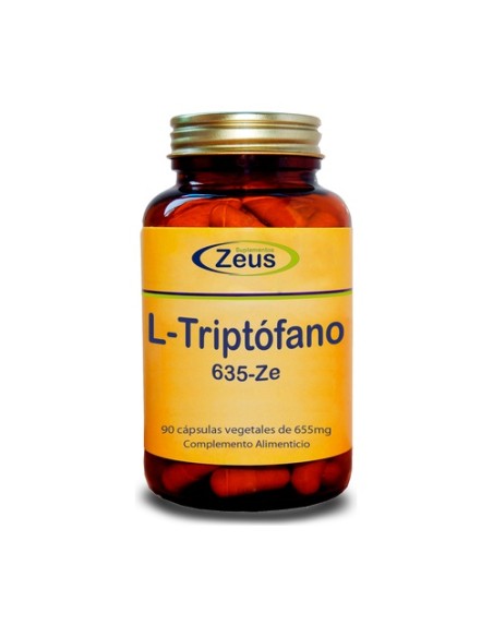 L-Triptófano 90 cápsulas vegetales de 655mg Zeus