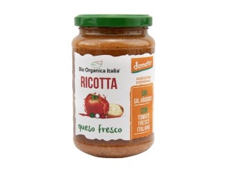 Salsa de tomate con ricotta Bio