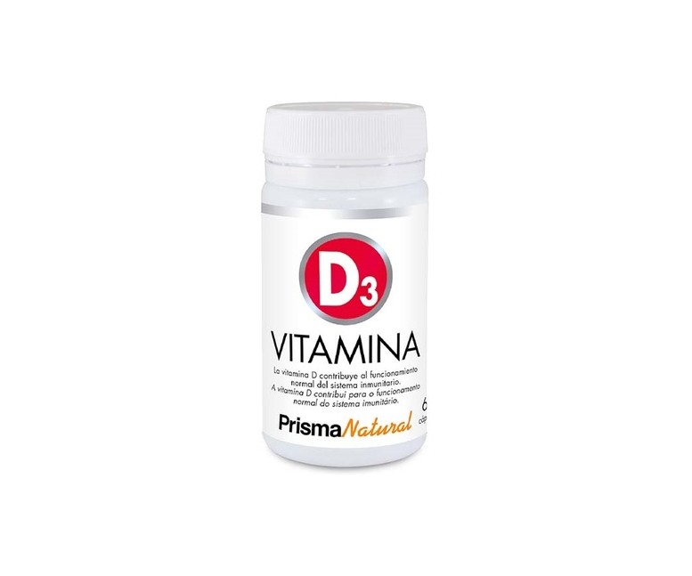 Vitamina D3 sistema inmune 60 cápsulas de 377mg Prisma Natural