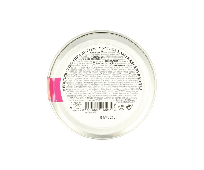 Manteca de Karité Regeneradora 100 g Esential Aroms