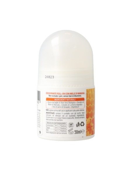 Desodorante Miel Manuka Orgánica 50 ml Optima