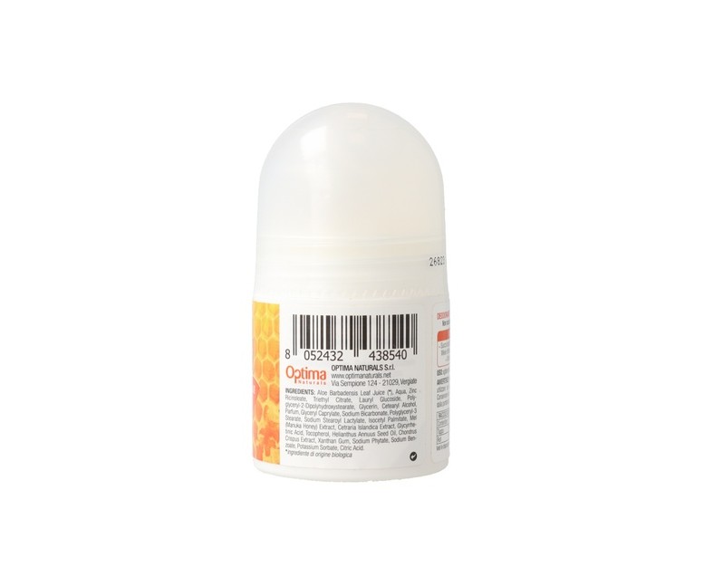 Desodorante Miel Manuka Orgánica 50 ml Optima