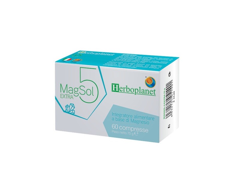 Magsol 5 extra apoyo al sistema nervioso 60 comprimidos Herboplanet