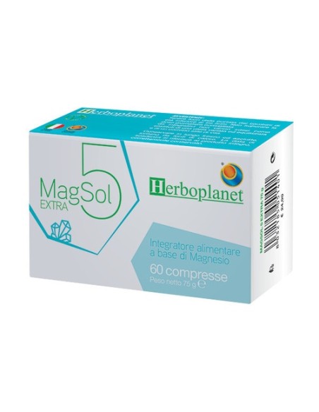 Magsol 5 extra apoyo al sistema nervioso 60 comprimidos Herboplanet