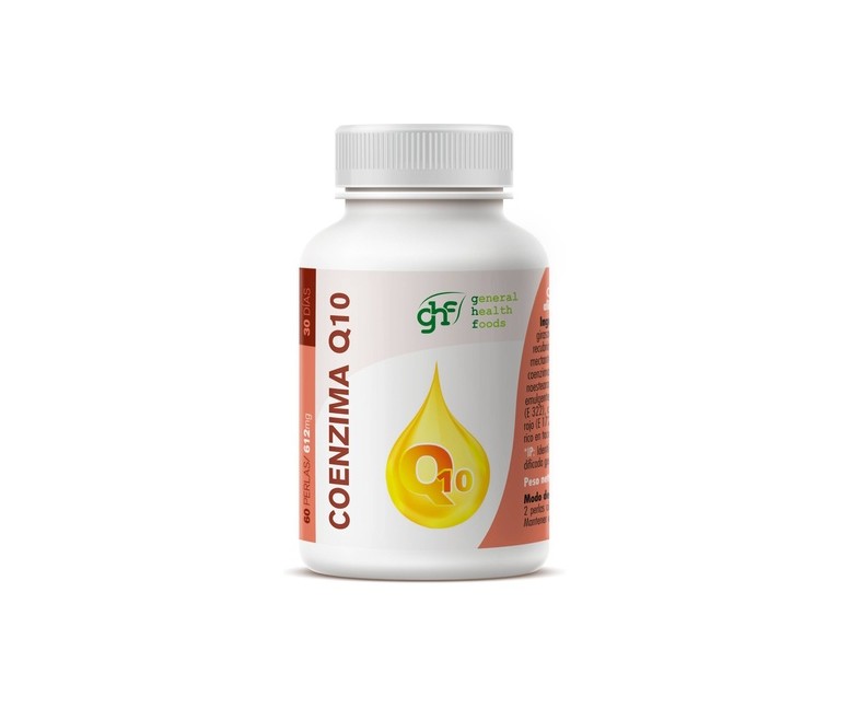 Coenzima Q10 60 perlas de 612mg GHF