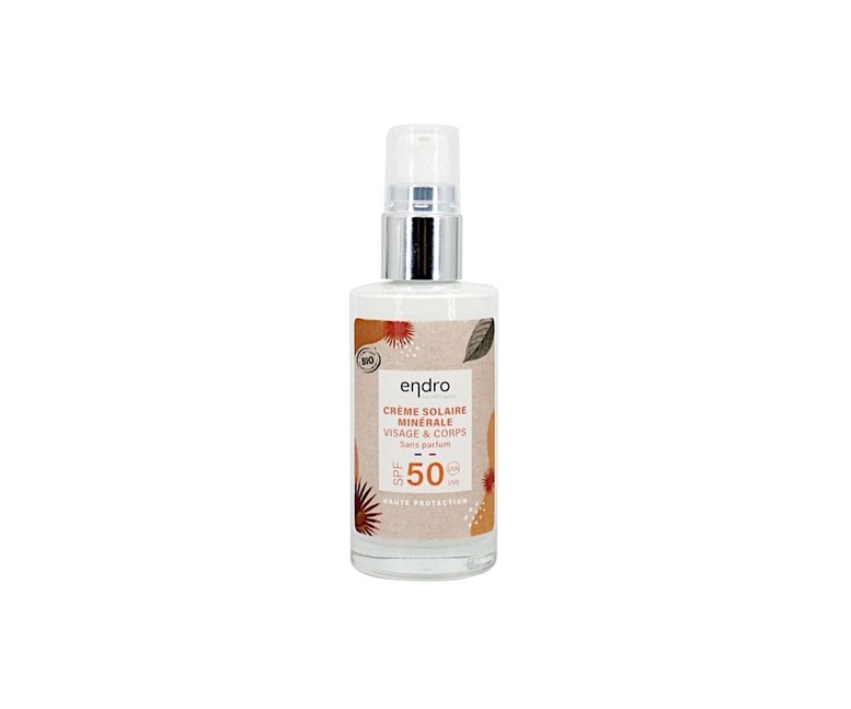 Protector solar mineral SPF 50 50 ml de crema Endro Cosmétiques