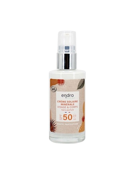 Protector solar mineral SPF 50 50 ml de crema Endro Cosmétiques