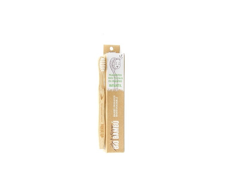 Cepillo de Dientes Infantil 100% Natural 1 unidad BioBambú