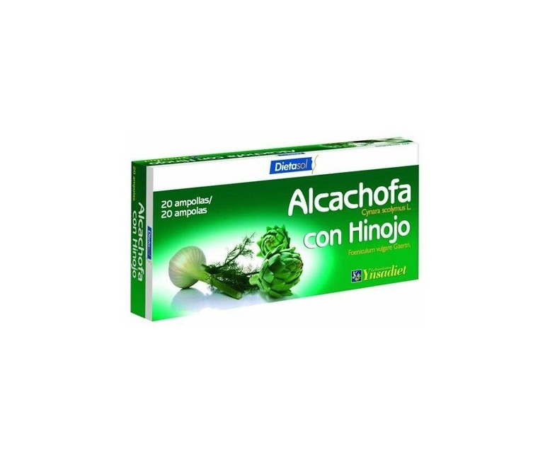 Alcachofa con Hinojo 20 ampollas Dietasol