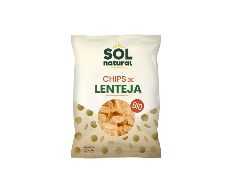 Chips de lentejas Bio 65 g Sol Natural