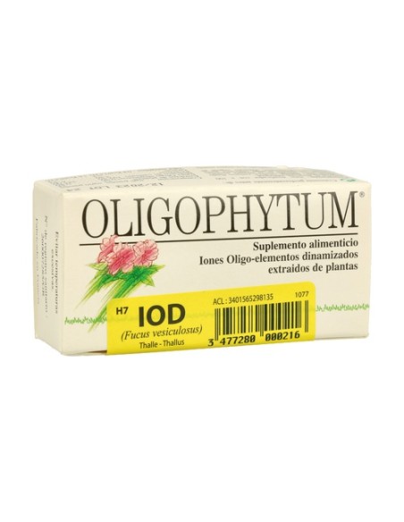 Oligophytum Iodo (H7 IOD) 100 comprimidos sublinguales Holistica