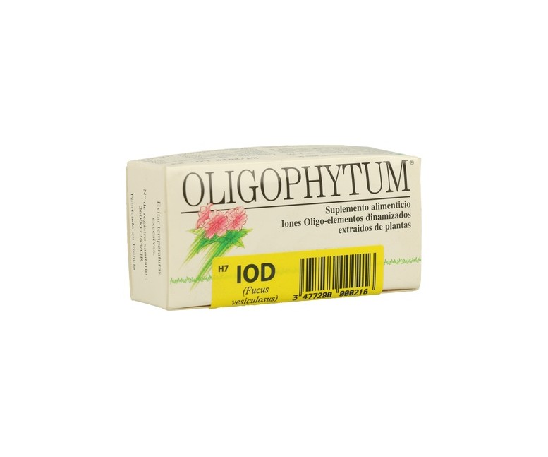 Oligophytum Iodo (H7 IOD) 100 comprimidos sublinguales Holistica