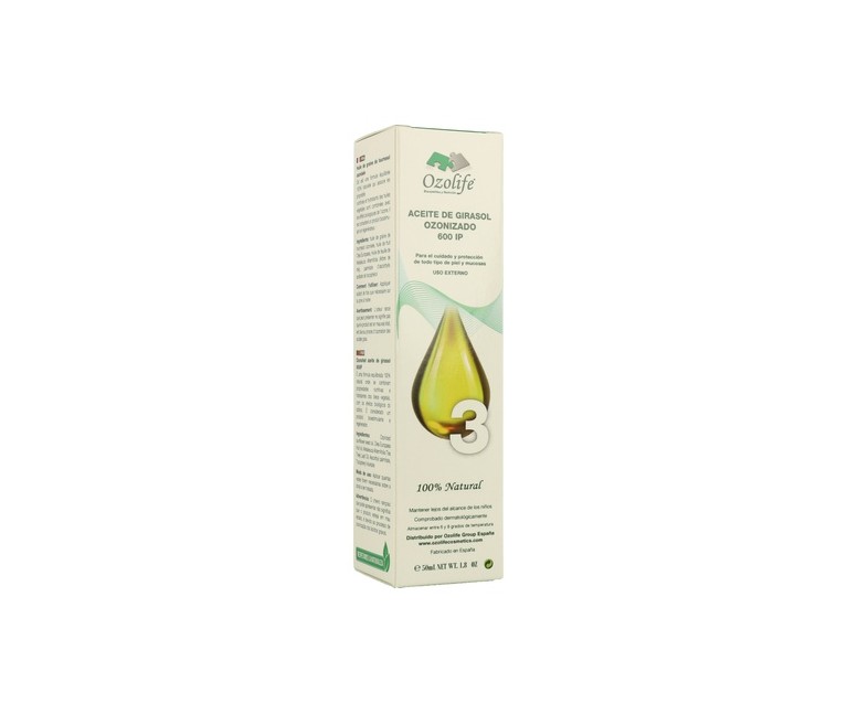 Ozolife Aceite de Girasol Ozonizado 50 ml Ozolife