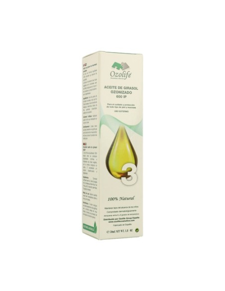 Ozolife Aceite de Girasol Ozonizado 50 ml Ozolife