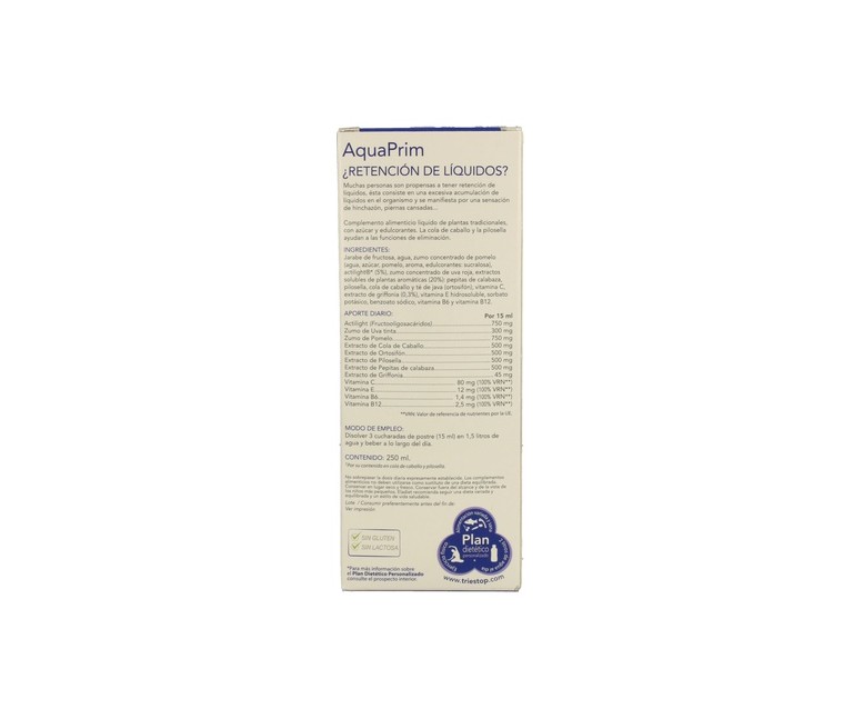 Aquaprim Drenante 250 ml (Limón) Eladiet
