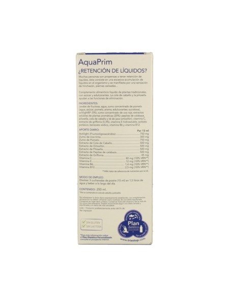Aquaprim Drenante 250 ml (Limón) Eladiet