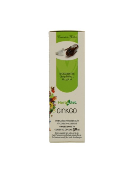 Herbodiet Extracto Fluido Ginkgo Biloba 50 ml Nova Diet