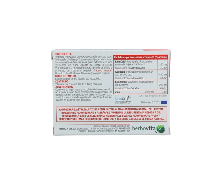Anasvir 30 cápsulas Herbovita