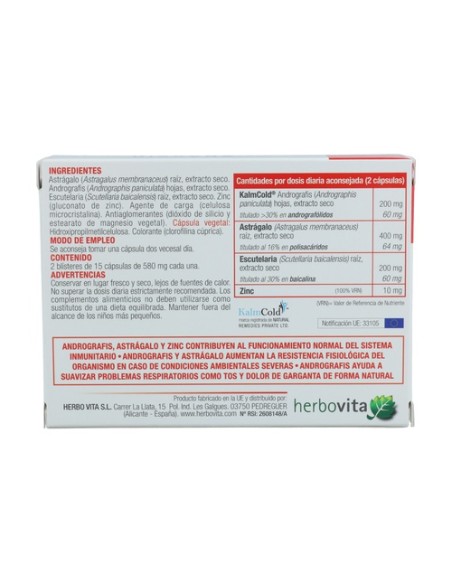 Anasvir 30 cápsulas Herbovita