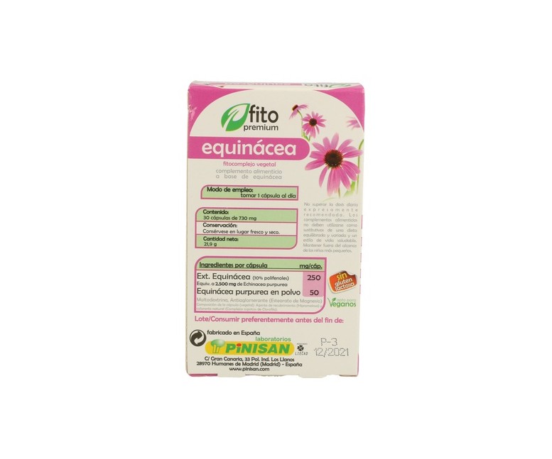 Equinacea 30 cápsulas Pinisan