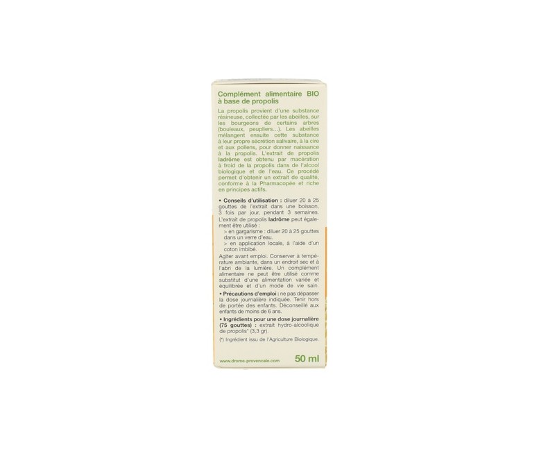 Extracto de própolis bio 50 ml Ladrome