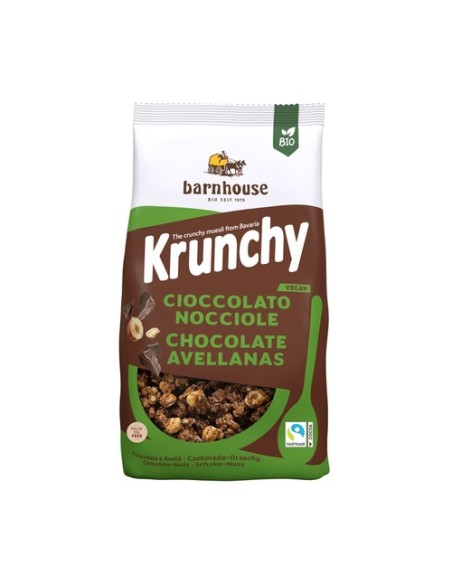 Muesli Krunchy Sun Choco Avellana 375 g Barnhouse
