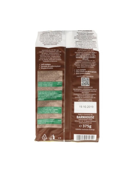 Muesli Krunchy Sun Choco Avellana 375 g Barnhouse