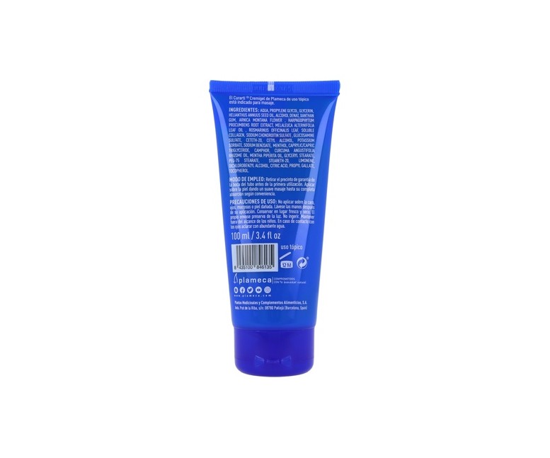 Curarti Cremigel 100 ml de gel Plameca