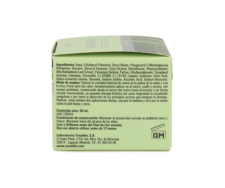 Crema Hidratante con Aloe Vera 50 ml Bifemme