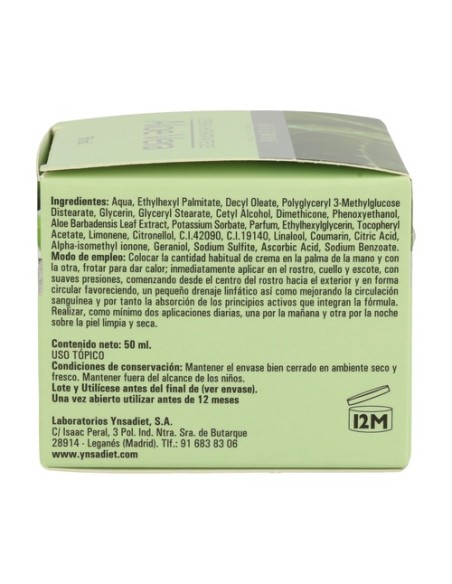 Crema Hidratante con Aloe Vera 50 ml Bifemme