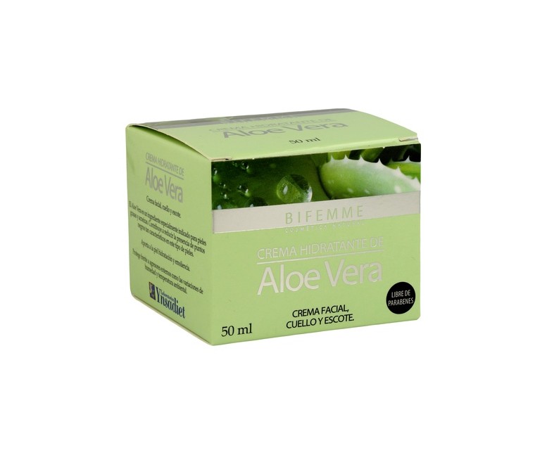 Crema Hidratante con Aloe Vera 50 ml Bifemme