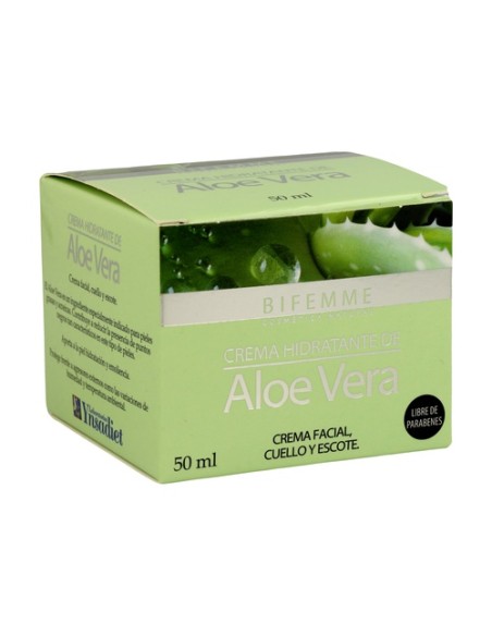 Crema Hidratante con Aloe Vera 50 ml Bifemme